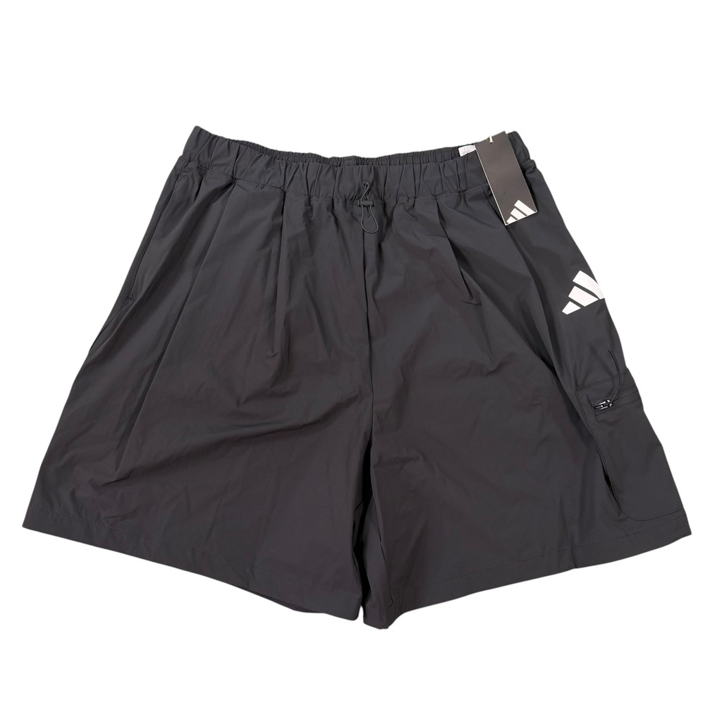 Adidas Mens Black Athletic Soccer Shorts Size XLT
